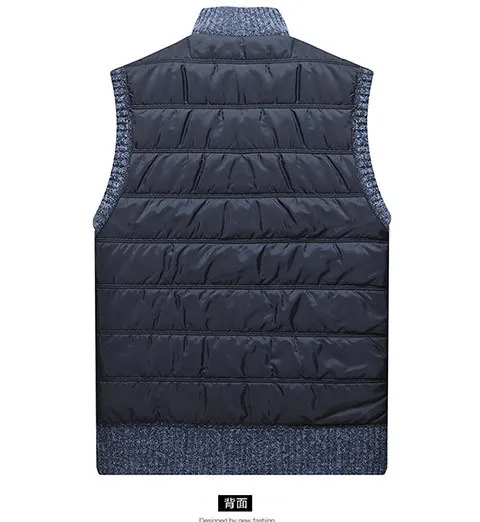 Newest Fashion Autumn Winter Men vest Coat Warm Sleeveless Jacket Casual Men Vest Coat Four-color Waistcoat