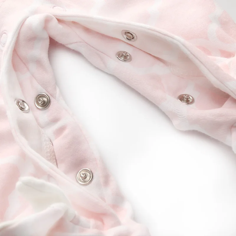 Новорожденный Пижама для младенцев маленьких девочек с длинными рукавами