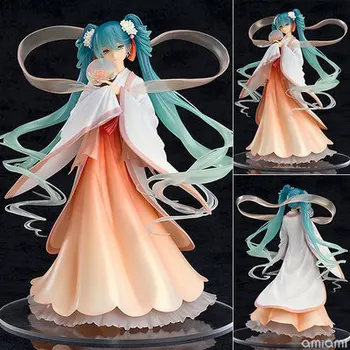 

22cm Game Vocaloid Idol Cartoon Hatsune Miku Mid-Autumn Moon Ver 1/8 Scale Model Painted PVC Collection Anime Action Figure Toy