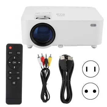 

Screen Mirroring Projector Professional J6 Single LCD Panel Hybrid LED Light Source Imaging Screen Mirroring Projector 110-240V