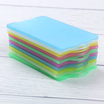 

Universal Solid Color Transparent IC Card Set Bus PVC Card Sets Daily Necessities Small Gifts