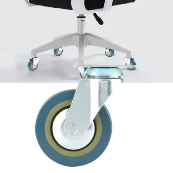 

4Pcs Swivel Caster Top Plate Hooded Caster Wheel 360 Degree Rotation Furniture Trolley Castor Roller wheels