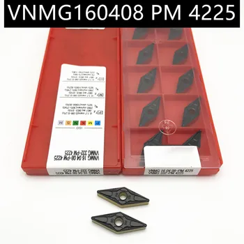 

10PCS VNMG160408 PM 4225 Carbide Insert Turning Tool Turning Milling Cutter CNC Cutting Tool Slot Cutting PM4225