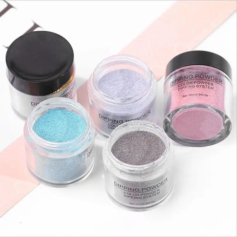 

Nail Powders Gradient Holograpics Dipping Glitter Decoration Lasting than UV Gel Natural Dry Without Lamp Cure T1769