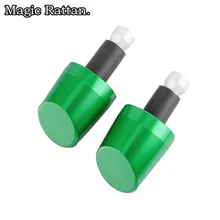 Для Kawasaki ZX6R Ninja636 ZX10R Ninja1000 ZX14R ZZR1400 GTR1400 Мотоцикл Универсальный руль заканчивается Вилки колпачки руля