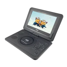 Новинка 13,9 дюймов Портативный DVD EVD VCD SVCD CD плеер с функцией игры и радио ТВ AV поддержка SD MS MMC карты