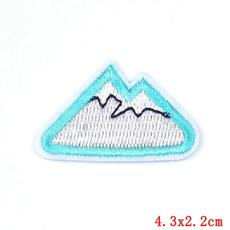 Prajna DIY Bandage Embroidered Patches For Clothing Sport Ball Patch Iron On Stickers Cute Patch Kiss Lip Badge Applique Decor F - Color: 4585