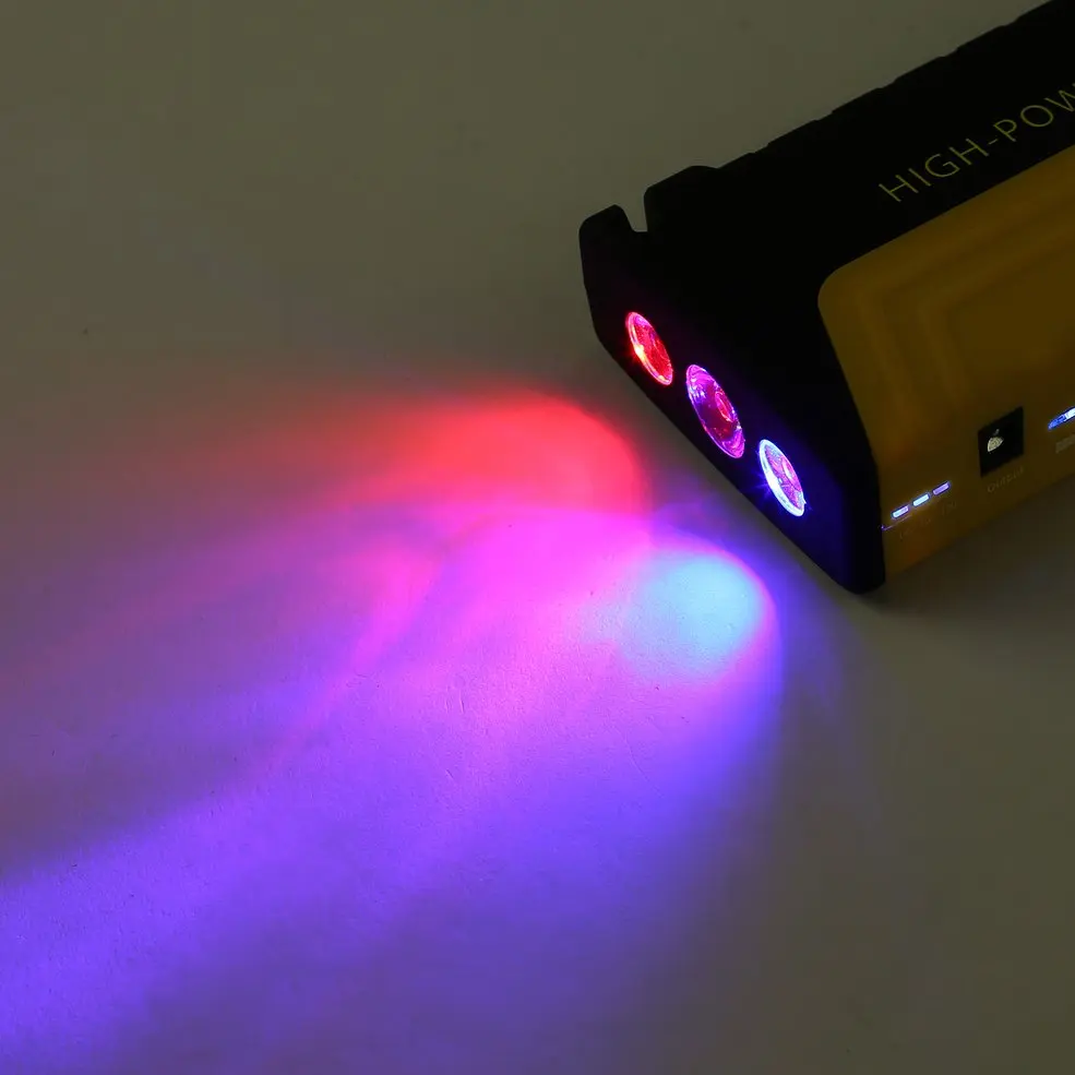 AU Plug USB портативный автомобильный двигатель стартер для автомобиля аварийное зарядное устройство Booster power Bank Аккумулятор с воздушным насосом