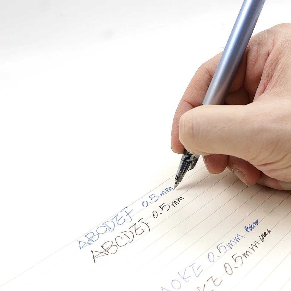 Новый стиль гелевые ручки черный/синие чернила 0 5 мм ручка с чернилами