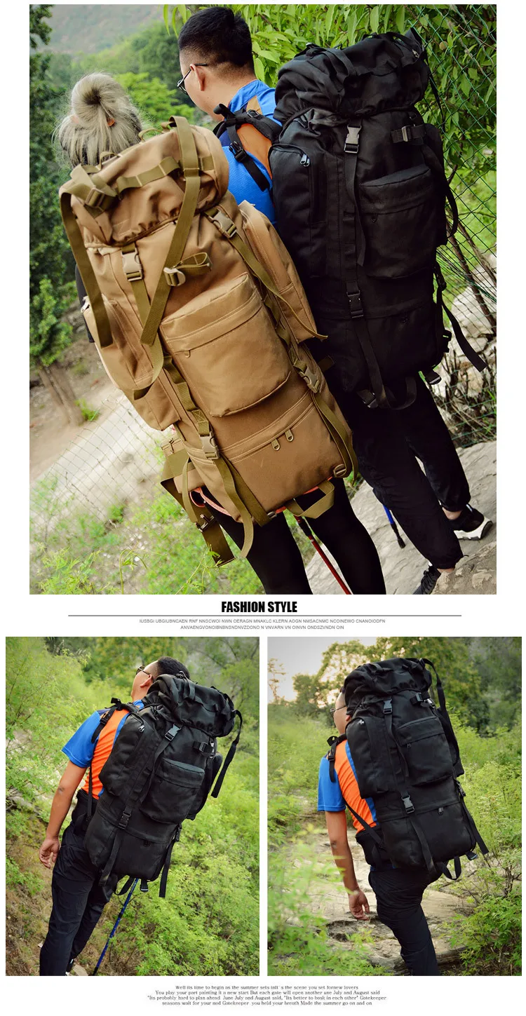 Fashion rainproof waterproof large capacity mountaineering bag camouflage outdoor tactical backpack men's shoulder travel bag