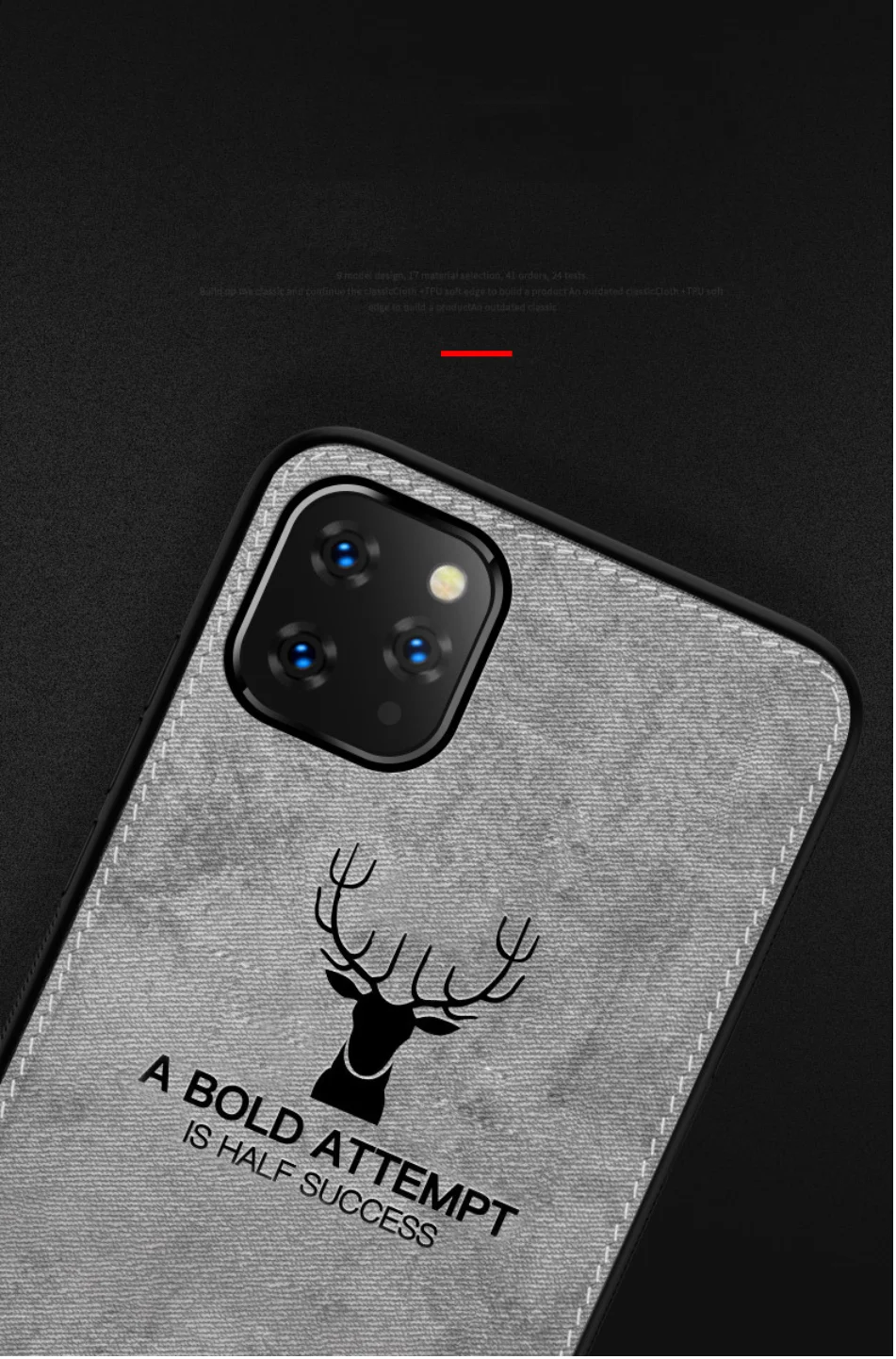 Роскошный мягкий ТПУ тканевый чехол для телефона для iPhone 11 Pro Max