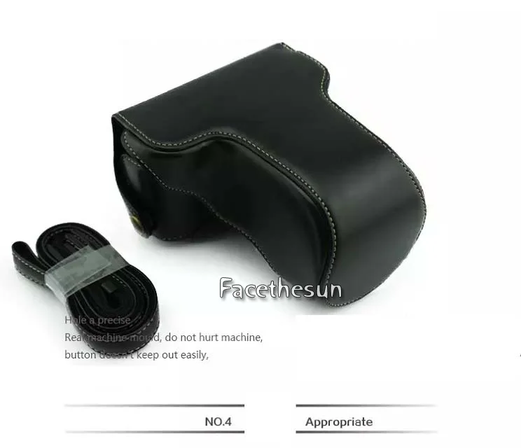 PU leather camera bag fuji -2