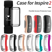 Aliexpress - New Arrival Screen Protector Cover for Fitbit Inspire 2 Watch Case Inspire2 Flexible TPU Bumper Scratch-resistant Soft Shell