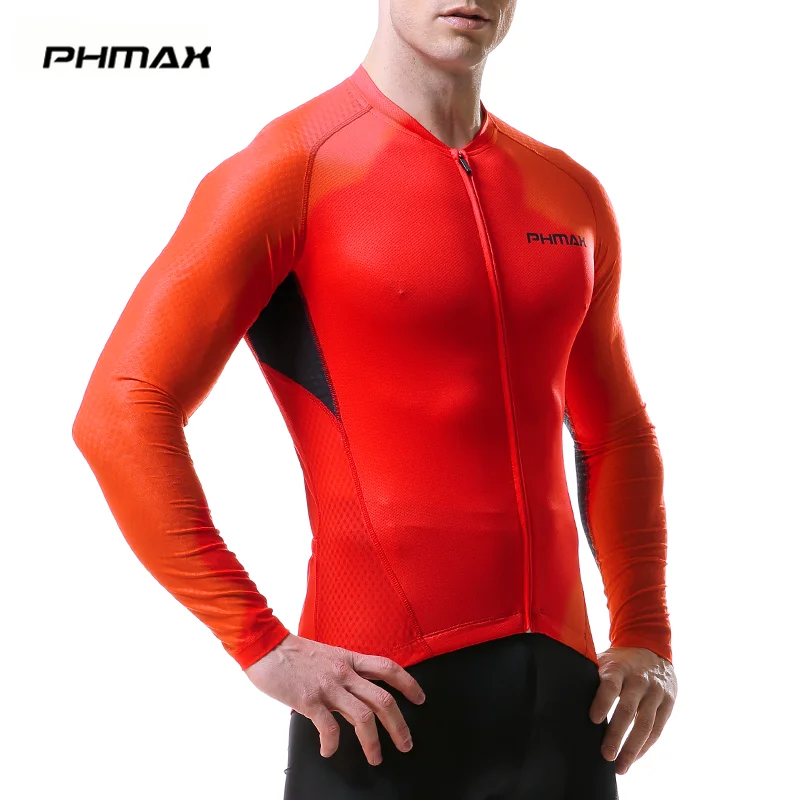 PHMAX 100% полиэстер для мужчин Pro Велоспорт Джерси Maillot Ropa Ciclismo MTB велосипедная одежда