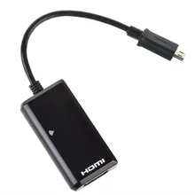 for Samsung Galaxy Phone MHL To HDMI Adapter Lead USB to HDMI Cable Remote Control Adapter