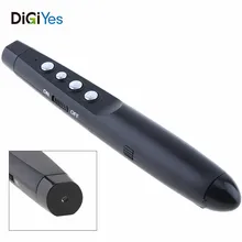 TB-08A 2,4G беспроводной ведущий пульт дистанционного управления лазерная ручка с беспроводным управлением и приемником для проектора/ПК/ноутбука