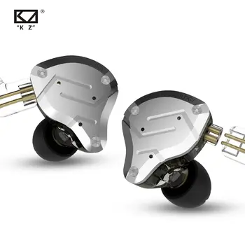 

KZ ZS10 Pro 4BA+1DD Hybrid Earphone 10 Drivers HIFI Bass In Ear Monitor Headphones Sport Earbuds Noise Cancelling Earphones