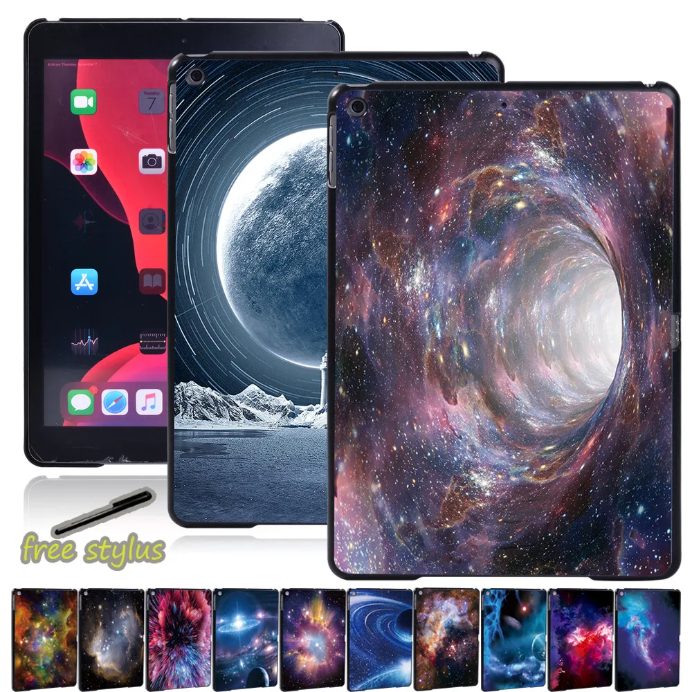 

Multicolor Anti-fall Tablet Case for Apple Ipad 8 2020 8th Generation 10.2 Inch Tablet Protector Cover Case Protective Shell+pen