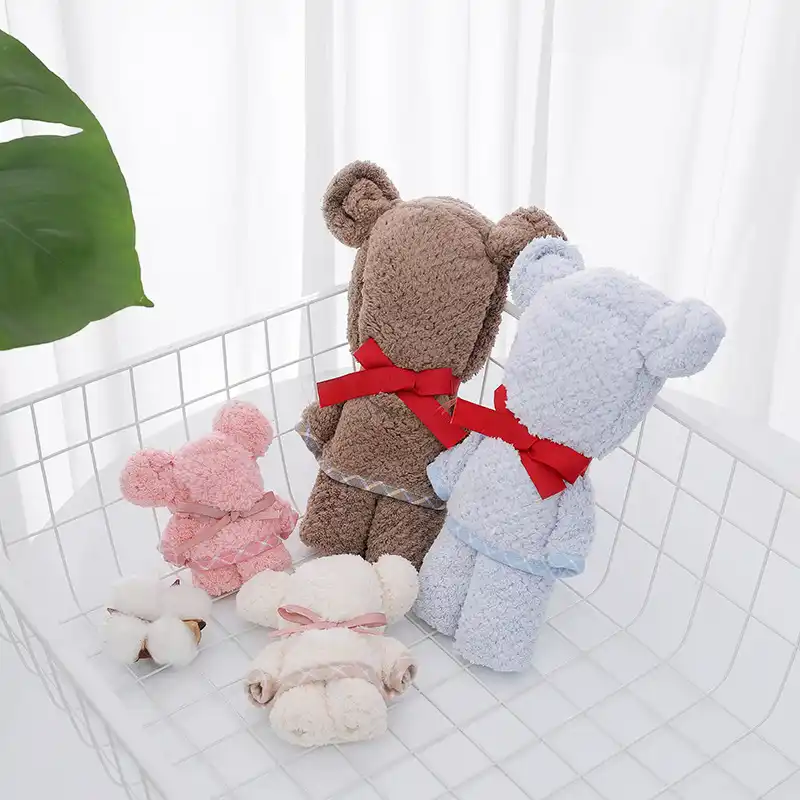 bear baby towel