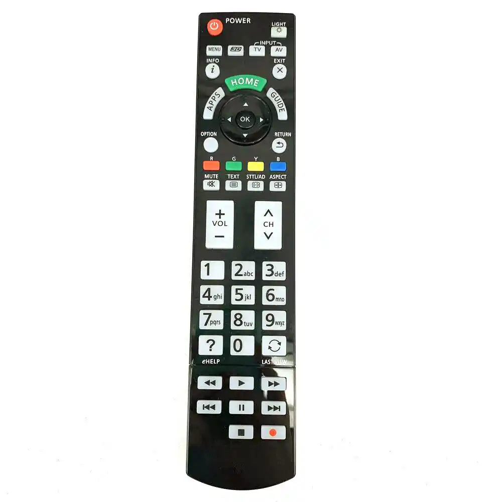 Replacement Remote Control Compatible for Panasonic Smart LCD LED TVs