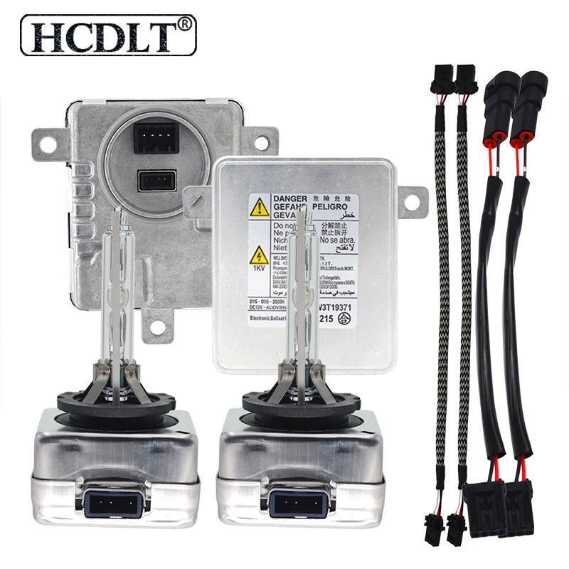 HCDLT 55W D1S D3S D8S Xenon Headlight HID Bulb Ballast Kit 8K0941597C 8K0.941.597 C W003T20171 For A3 A4 A5 A6 A7 A8 Q5 Q7 CC