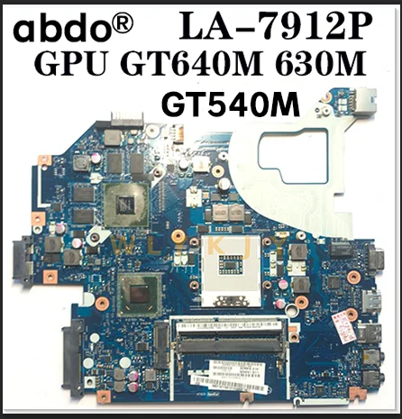 Для ACER V3-571/G E1-571/G V3-531/G материнская плата для ноутбука Q5WVH LA-7912P с GPU GT630M / GT640 GT540M 100%