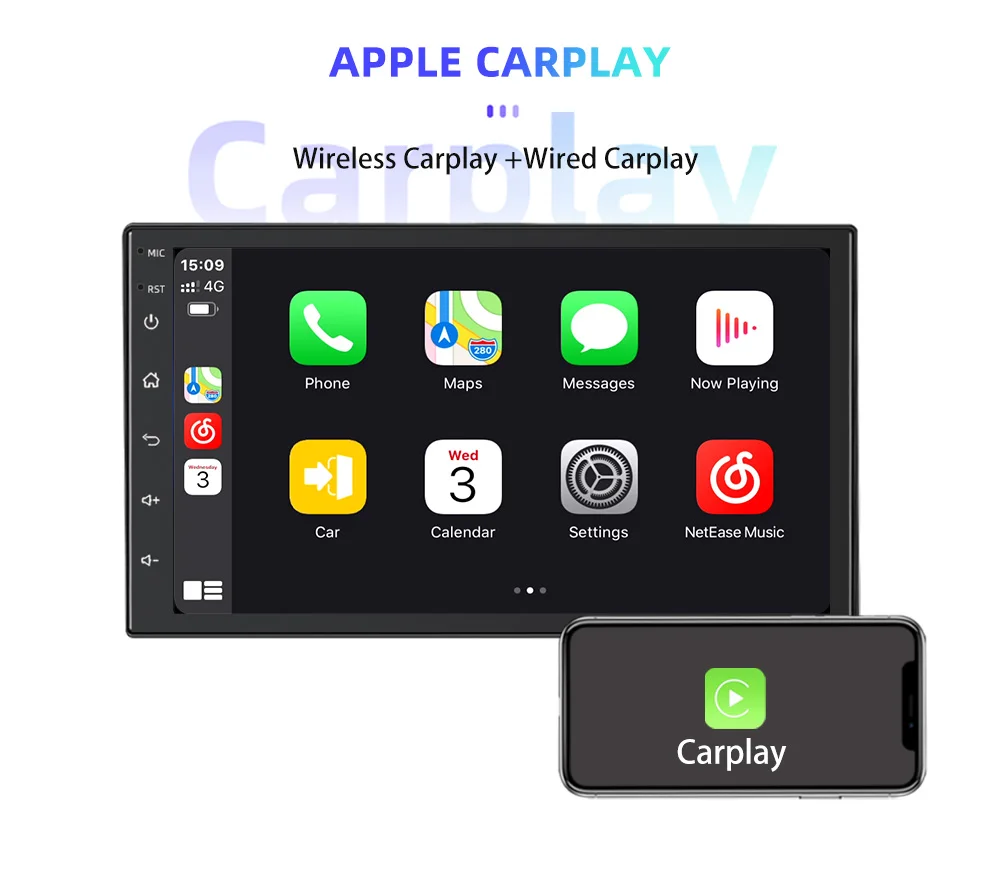 JMANCE 2 Din Android 10 Carplay car radio GPS Bluetooth 4G Net Audio Stereo WIFI USB FM 2Din Auto Autoradio For VW Nissan toyota