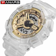 PANARS Digital Watch Men G Style Watches Men Military SHOCK LED Digital Sport Waterproof Watch Wristwatch Mens Gift Watches Male coxry g style shock watches men sport watch military army mens digital watches analog automatic wristwatch led clock male gifts