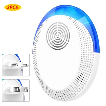 

2PCS NEW 2020 Ultrasonic Pest Control Pest Repeller Insect Repellent Anti Moles Mosquito Killer Mouse Cockroach Rat Bugs Reject