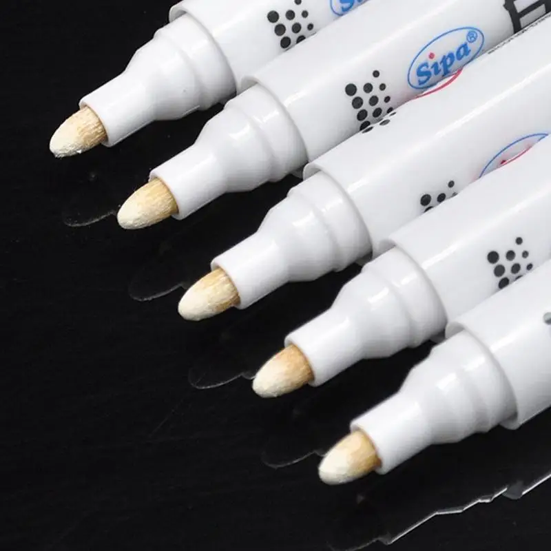Permanent Marker Pen White Marker Pens 1pcs for School