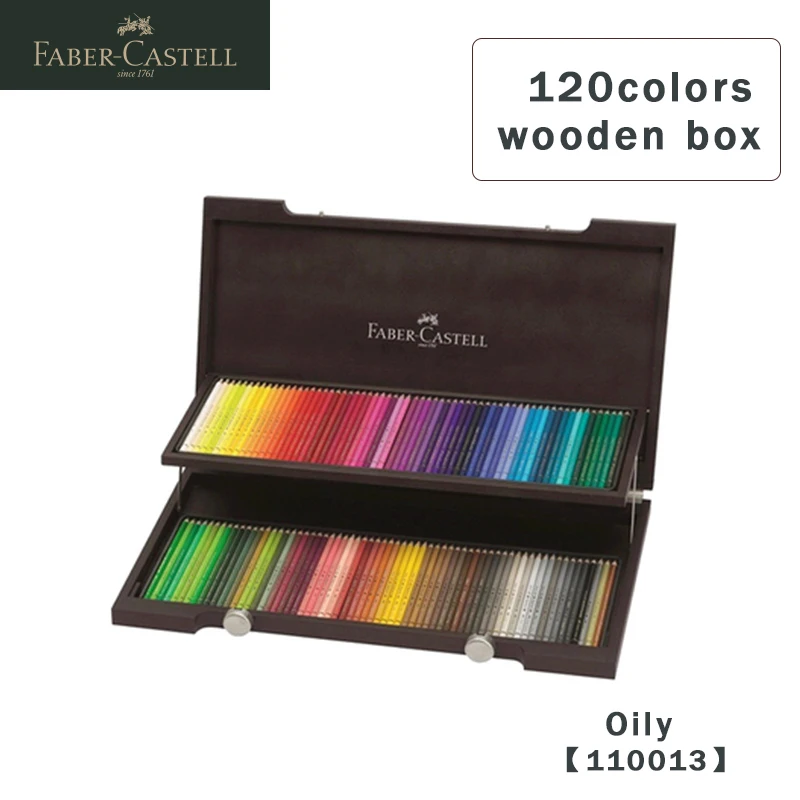 Faber Castell Polychromos 12/24/36/60/72/120 Colors Professional Oily  Colored Pencils Artist Pencil For Drawing Supplies 1100 - AliExpress