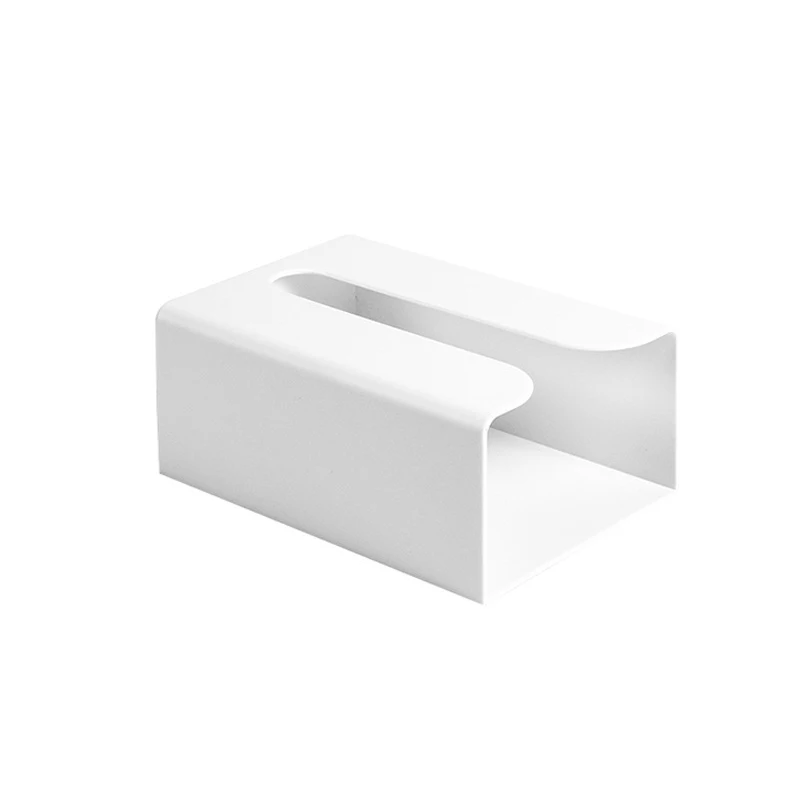 Настенная коробка для рулона салфеток держатель бумаги самоклеящаяся бумажная Полка Для Ванной Принадлежности - Цвет: LV0207A1