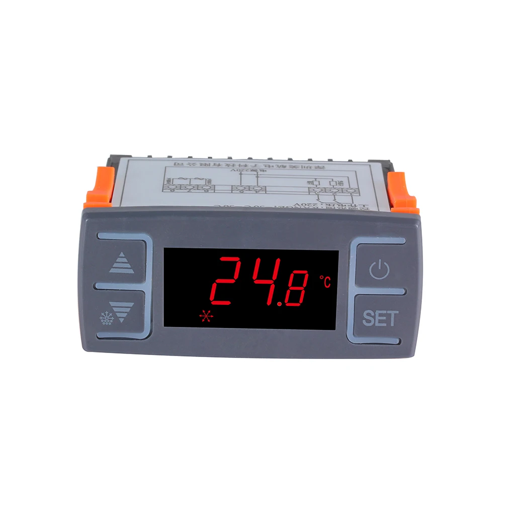 MH1210E AC220V цифровой Температура в холодильнике контроллер охлаждение морозильной камеры термостат размораживания с сигнализацией, хорошее качество, Функция