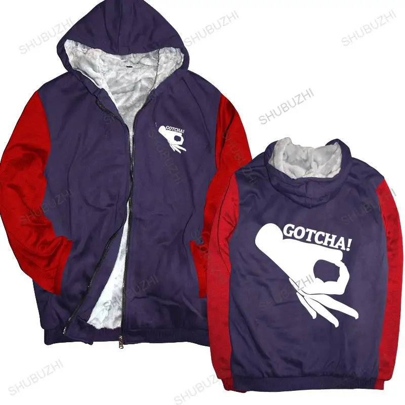 Осенне-зимние толстовки с капюшоном круглыми пальцами Game GOTCHA Finger Circle теплое