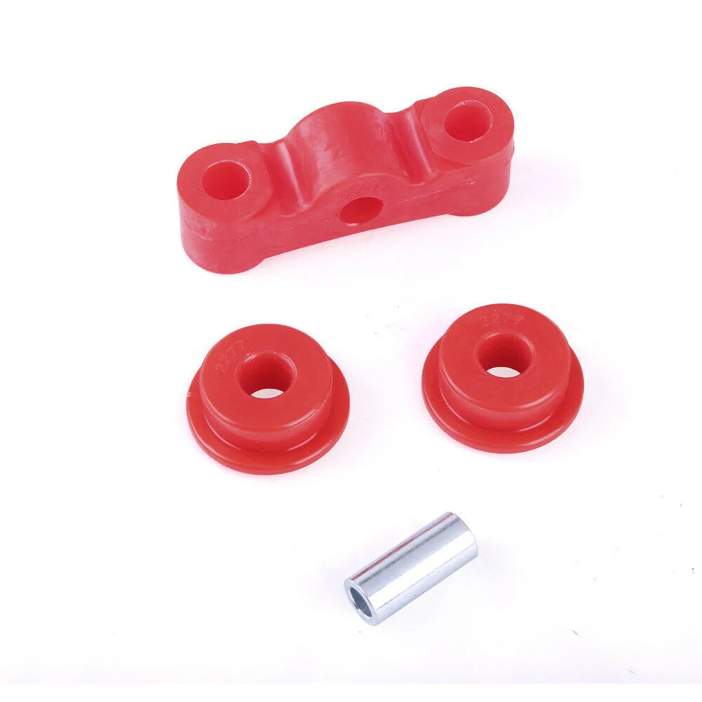 2 Pieces Polyurethane Red Shifter Bushing Kit For  Civic D Series 92-00
