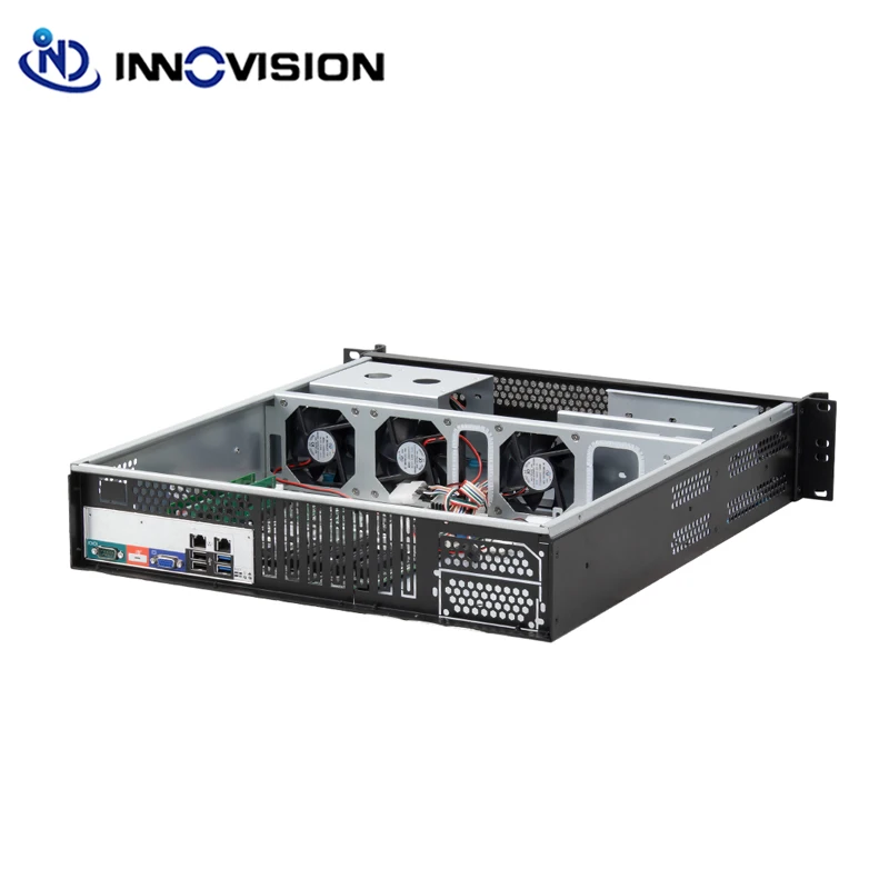 Servidor Flexível de Montagem em Rack Suporte Industrial Psu Padrão 2u e Fonte de Alimentação Atx Profundidade 490 mm 12 x 10.5 m b 2u - Imagem 2