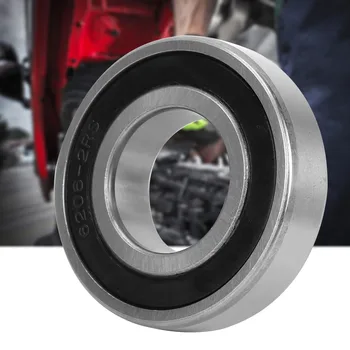 

10pcs 6206-2RS High Quality Bearings Steel Speed Double Row Ball Bearing Accessories​ For Automobile Tractor Machine Tool