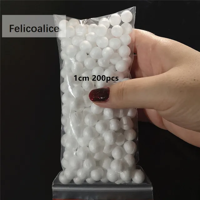 Pallina Di Polistirolo Per Fai Da Te | 15 Cm | Bianca | Per Decorazioni E Lavoretti