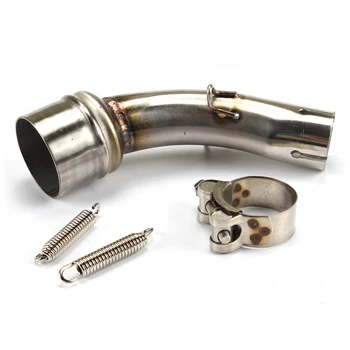 

Motorcycle Middle Exhaust pipe adapter Modified Scooter Muffler For YAMAHA YZF R25 R30 R3 YZF-R25 YZF-R3 2015 2016