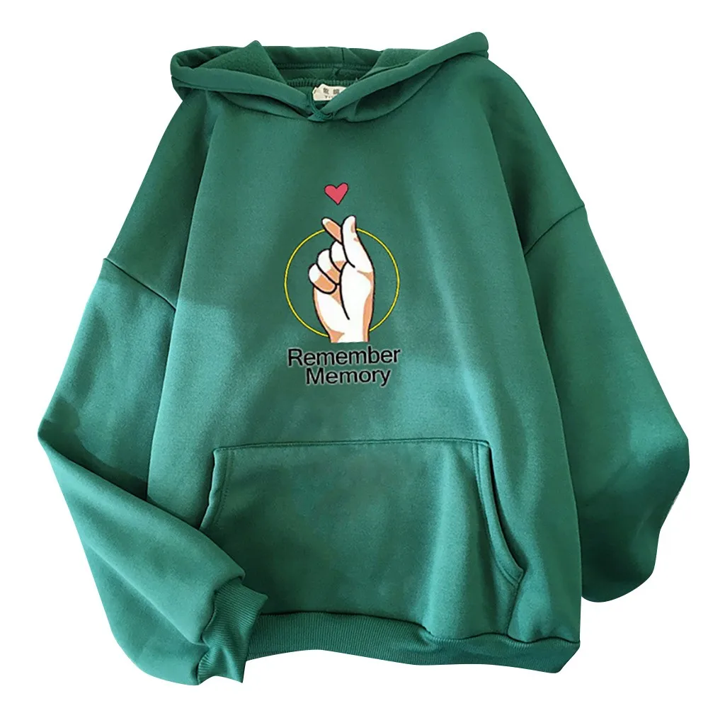 

Sweatshirts Winter Modis Women's Casual Printed Hoodies Hooded Hoodies Pullovers For Sweatshirts Winter Vetement Femme 2019 #LR3
