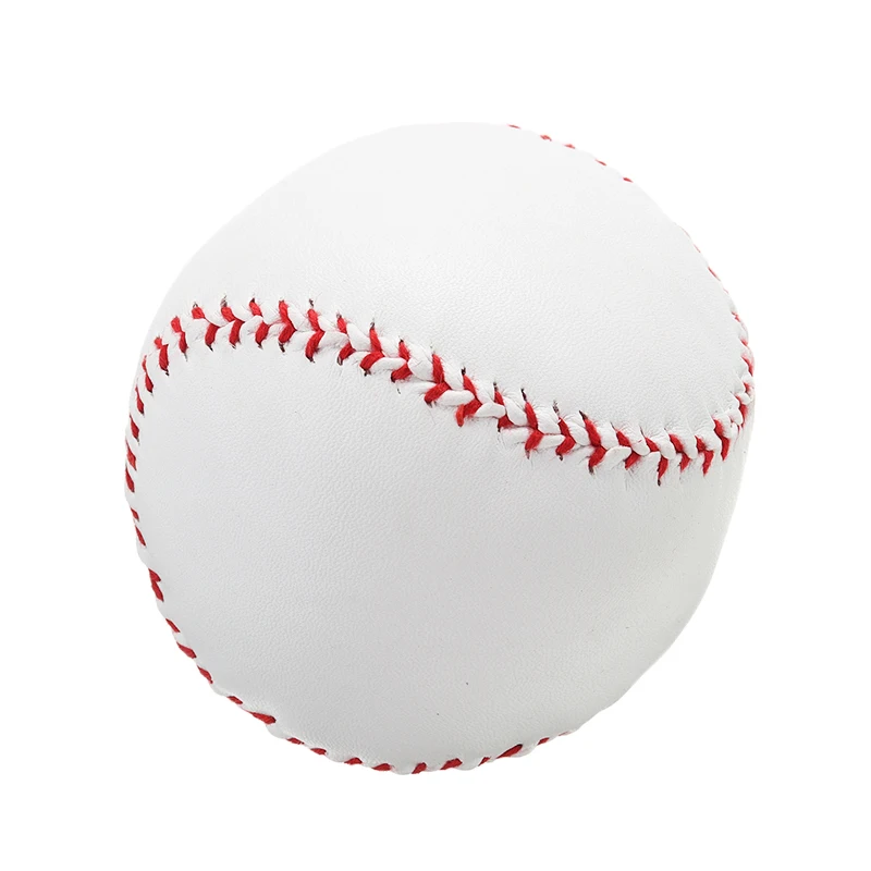 Mayitr 1 шт. спортивная игра белый PU Профессиональная база мяч Бейсбол Практика Обучение Софтбол Спортивная командная игра