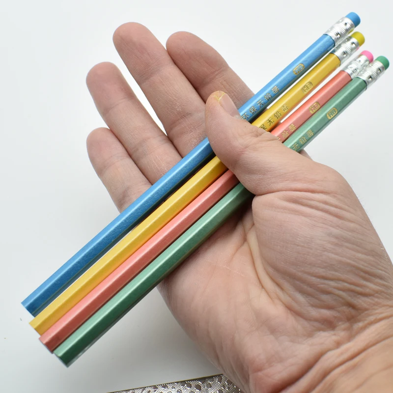 

4PCS Pencil Wood HB Children Students Writing Supplies Non-Toxic Student Stationery