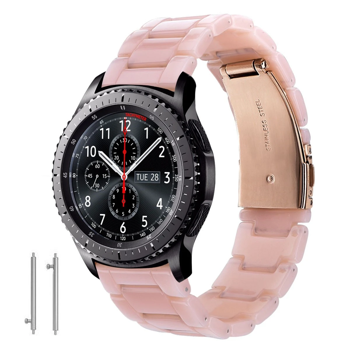 

Resin Bracelet Replacement Strap Link 22mm band for Samsung Galaxy Watch 46mm Active Gear S3 Classic Amazfit 2S HUAWEI watch GT