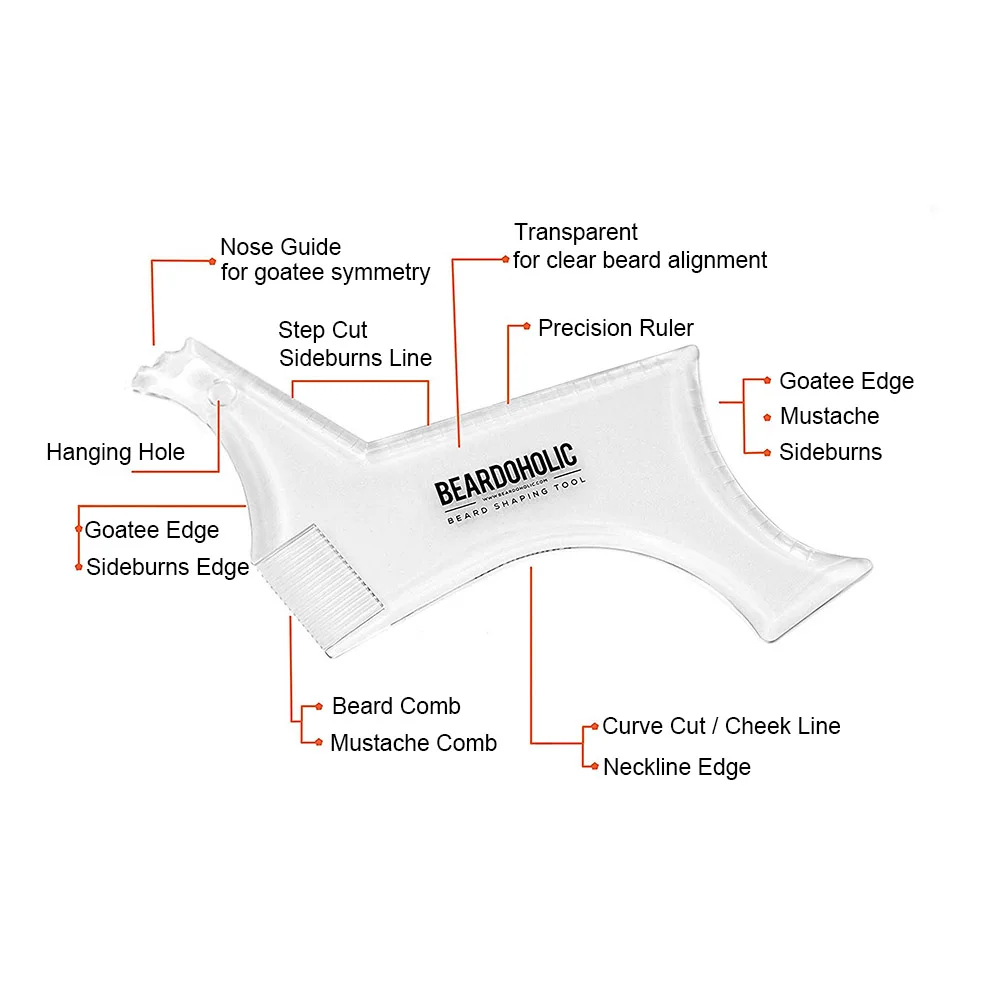 6 шт./компл. Для мужчин борода комплект Barba Уход за лошадьми борода набор масло для бороды увлажняющее воск Blam гребень эссенция для укладки волос ножницы для волос Для мужчин бороды, набор