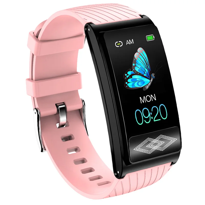 P10 Sport Smart Bracelet Blood Pressure Oxygen Heart Rate Monitor ECG Band Activity Tracker Waterproof HRV Healthy Index