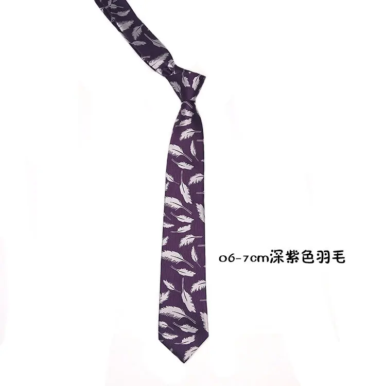 Деловая официальная одежда костюм креативный крутой 7 см мужской галстук большой цветок перо руки Длинный Галстук