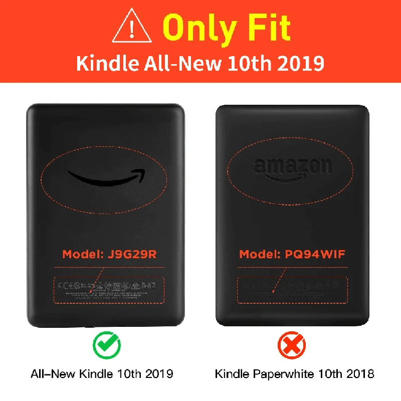 2019 All-New Kindle Case For Funda Amazon Kindle 6 inch Kindle Cover 10th Generation Waterproof Flip E-book Shell Capa-5