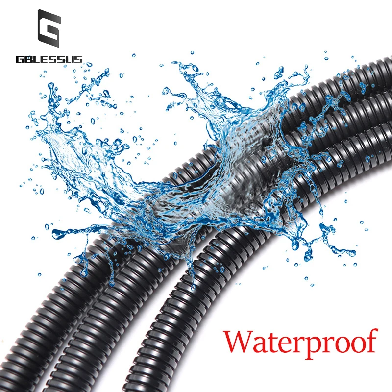 Nero Grigio Espandibile Cavo Intrecciato Manicotto 3mm A 50mm - Foto 5