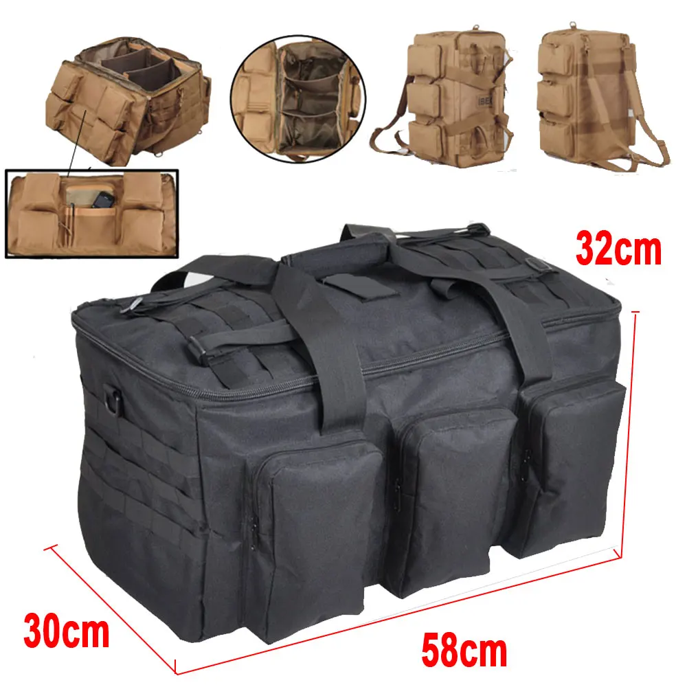 50L Travel Luggage HandBag Camping Backpack Tactical Large Capacity Men Outdoor Sports Hiking Climbing Mountaineering_voghion.com