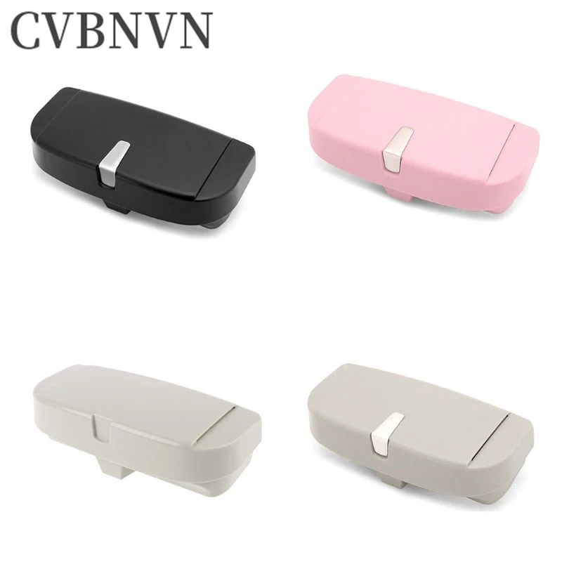 Glasses Case Holder Clip for Car Sun Visor, Eye Sunglasses Organizer Mount with Ticket Card Clip- Apply to All Car Model